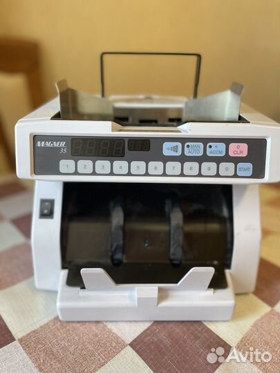 Счетчик банкнот Magner 35dc 10 keys