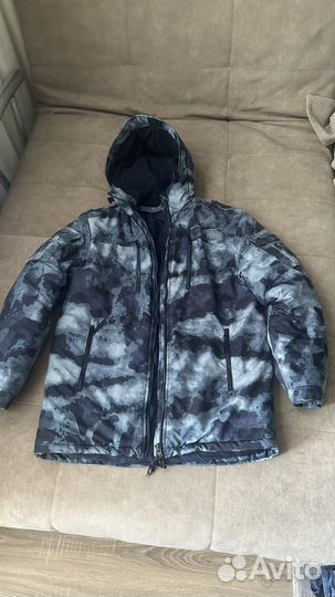 Бушлат синий мох росгвардия