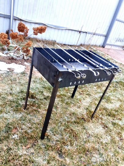 Мангал разборный толщина металла 2мм