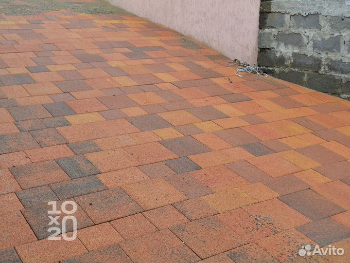 Тротуарная плитка, бордюры, газонная решетка