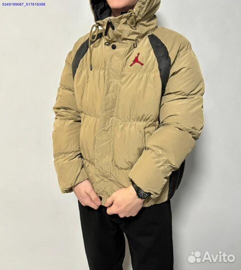 Стильный пуховик Jordan для холодных дней