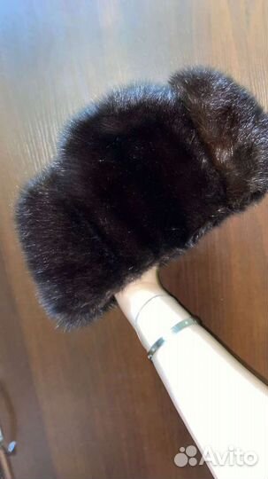 Норковая шапка мужская