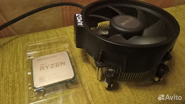 AMD Ryzen 5 2600 + со