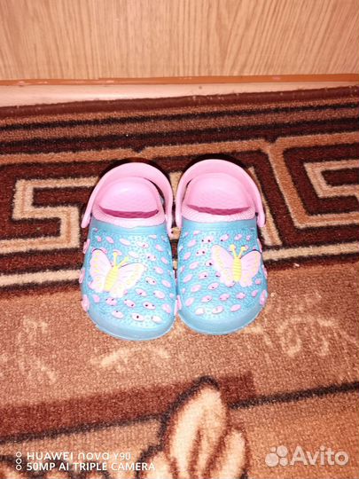 Шлепки для девочки 20