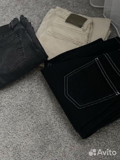 Джинсы трубы женские 40