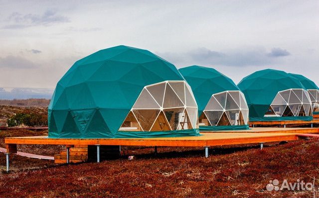 Тентовые конструкции, глемпинг