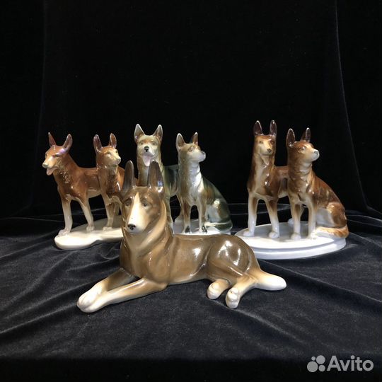 Статуэтка собаки овчарки Германия