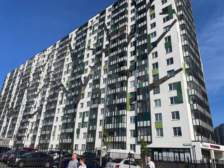 1-к. квартира, 34,4 м², 1/17 эт.