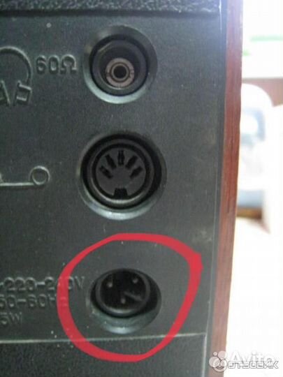 Новый шнур 220 В для радиоприёмника Океан