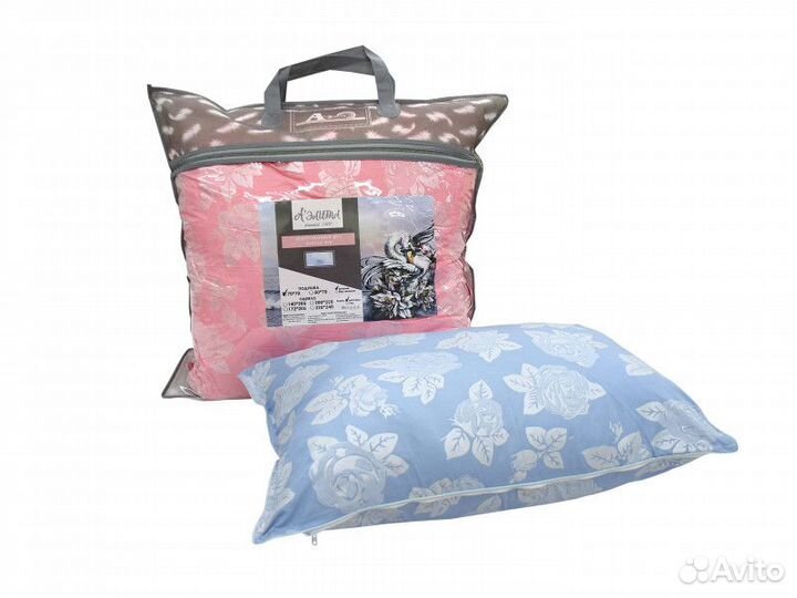 Подушка-люкс лебяжий пух