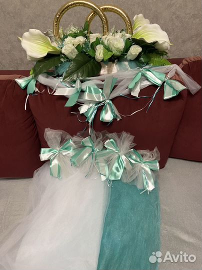 Свадебные аксессуары на машину