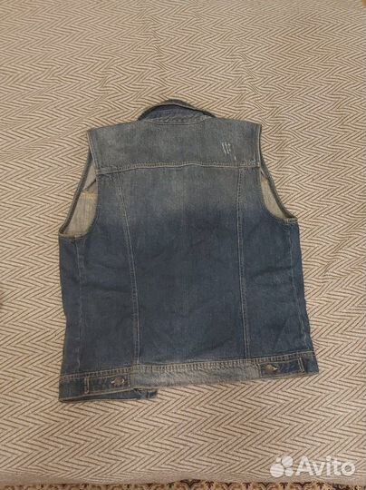 Vintage denim jacket жилетка