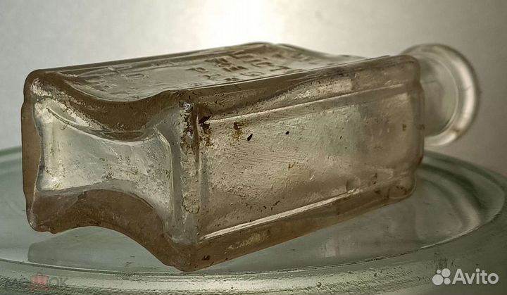 Старинный флакон духи Бодло в Москве до 1917 г