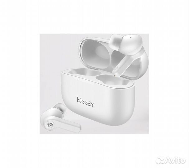 Наушники A4Tech Bloody M30, белый