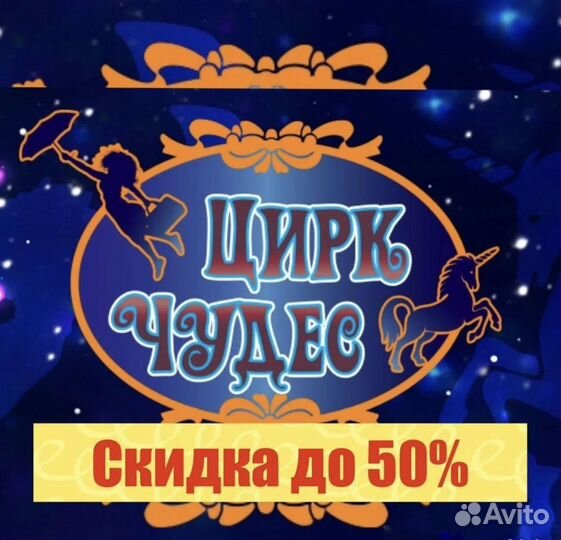 Скидка в цирк Чудес
