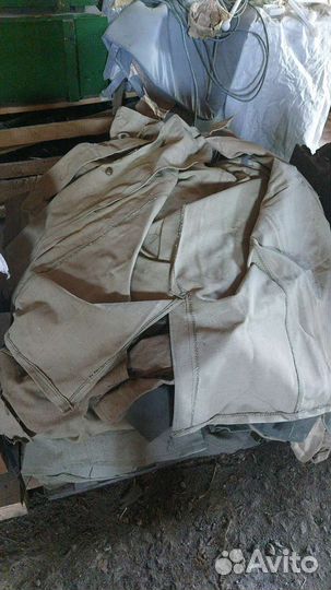 Плащ армейский брезент СССР новый