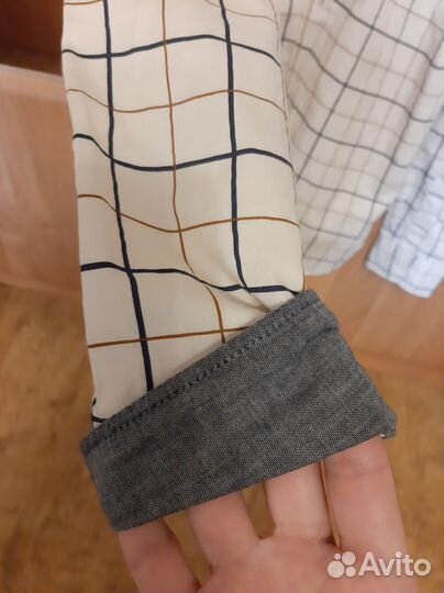 Рубашка на мальчика 134 h&m