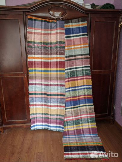 Дорожка половик ручная работа хлопок