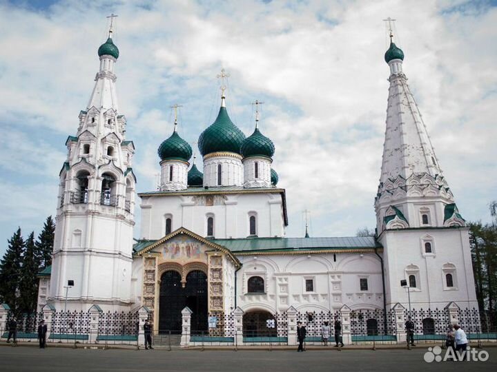 Ярославль Топ-Экскурсия Ярославль — история и совр