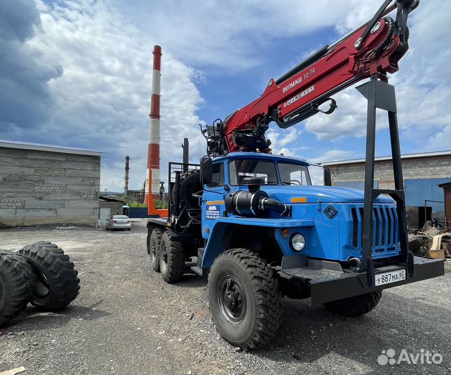 Урал 5557 с КМУ, 2008