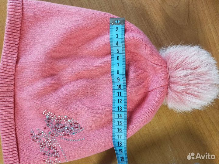 Комплект шапка и шарф на девочку