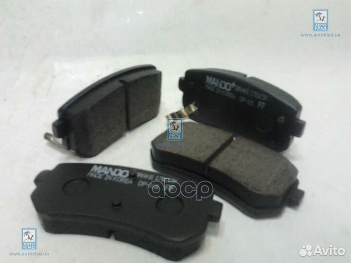 Тормозные колодки hyundai MPH35 mph35 Mando