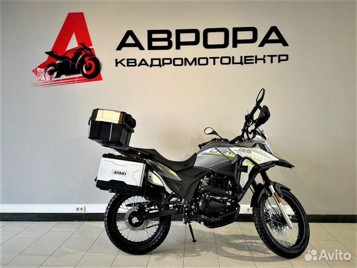 Дорожный мотоцикл Ataki Carrera 300 grey с птс нов