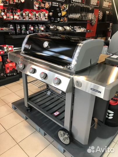 Газовый гриль Weber genesis II E-410 GBS