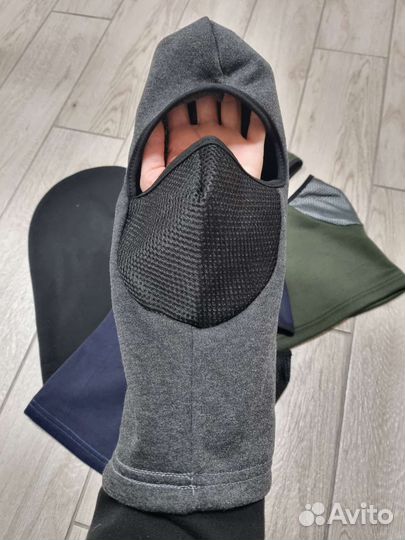 Шапка балаклава детская флис зимняя