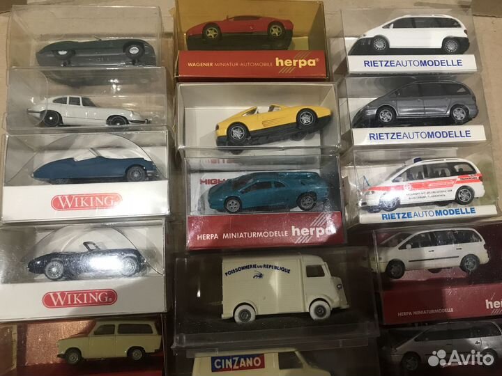 Модели иностранных авто от Herpa Wiking 1:87 H0