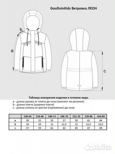 Ветровка 158 Goodvin мембрана идеальная