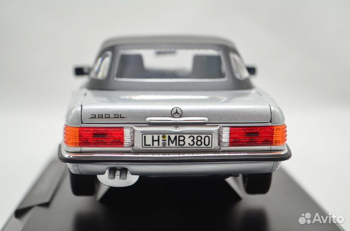 1/18, Mercedes-Benz 380 SL 1985 Silver, Norev