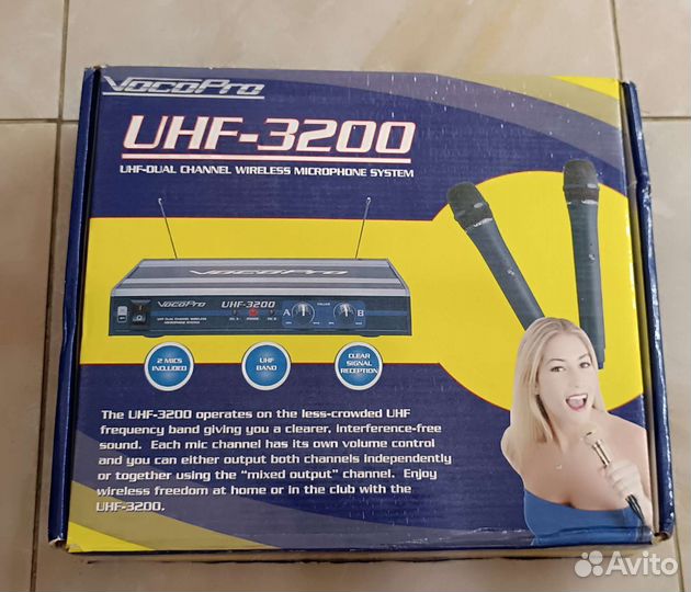 Микрофоны VocoPro UHF-3200