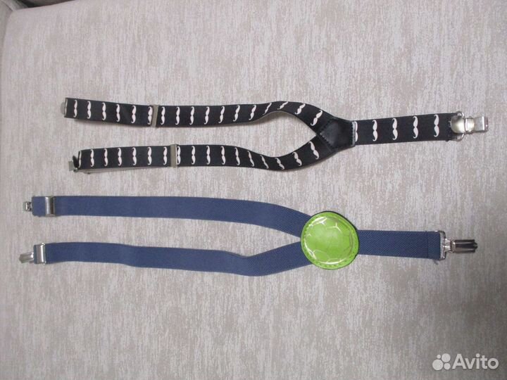 Подтяжки для мальчика, б/у немного