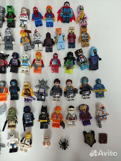 Lego минифигурки 60шт+