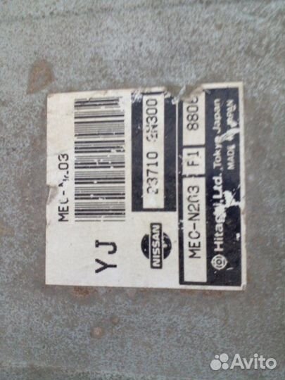 Блок управления двигателем Nissan Almera N15
