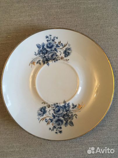 Блюдце ссср(Дулевский фарфор)