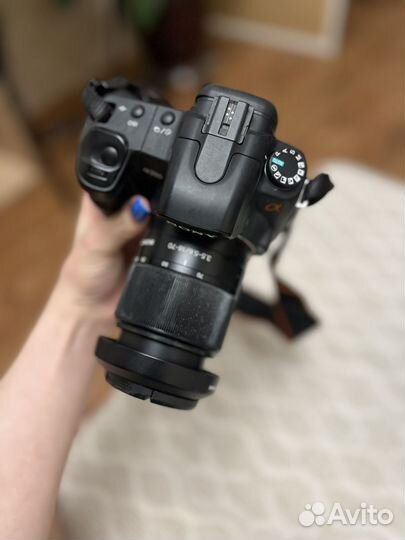 Компактный фотоаппарат sony a200