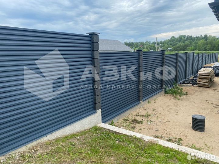 Забор из жалюзи