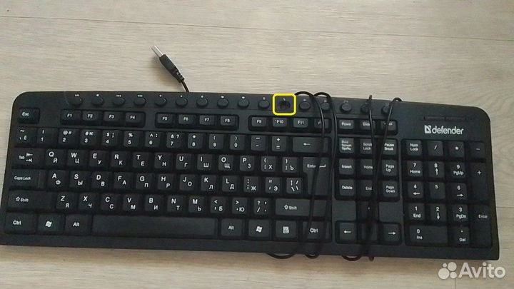 Клавиатура проводная Defender