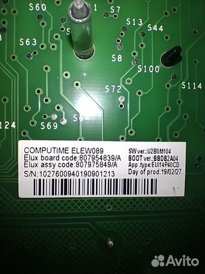 Zanussi lindo 100 модуль