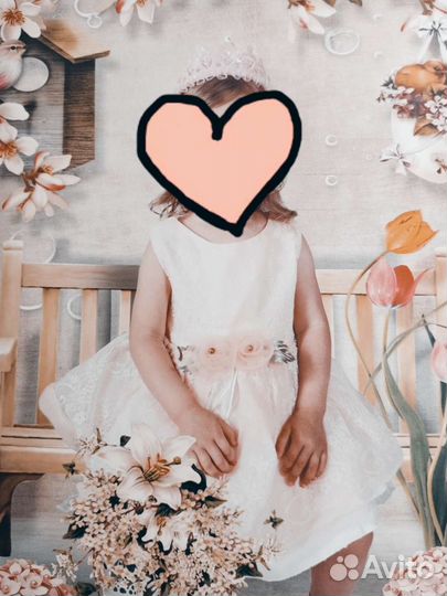 Платье для девочки 80 86