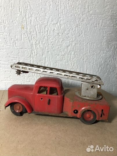 Пожарная машина СССР игрушка