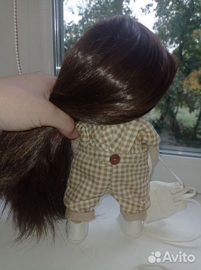 Текстильная куколка интерьерная игровая