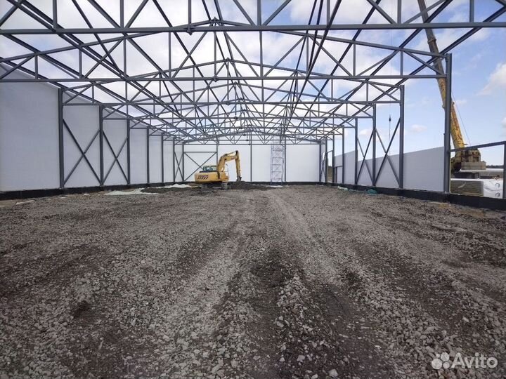 Каркас металлического ангара 24 * 54