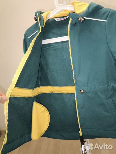 Парка Softshell на ребенка, р 140 -146