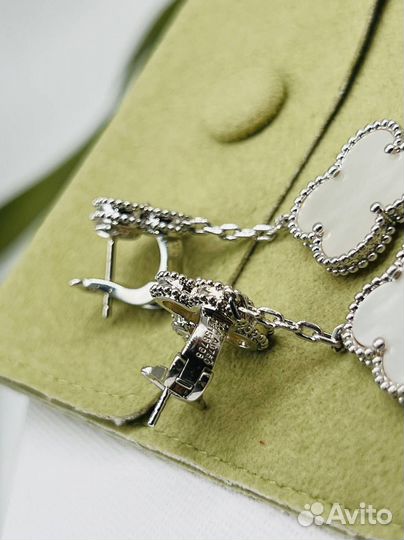 Серьги,кольцо,колье Van Cleef