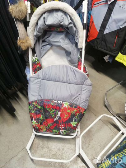 Продам санки коляска
