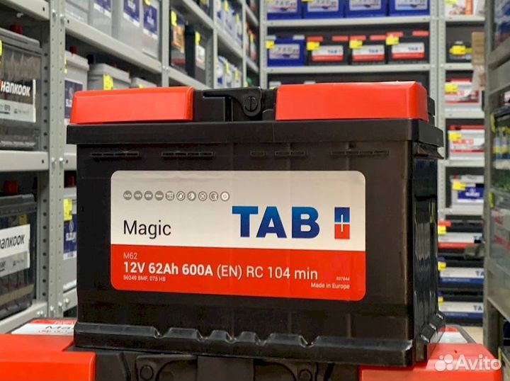 Аккумулятор TAB magic 62Ач