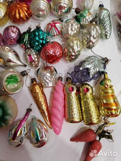 Елочные игрушки СССР
